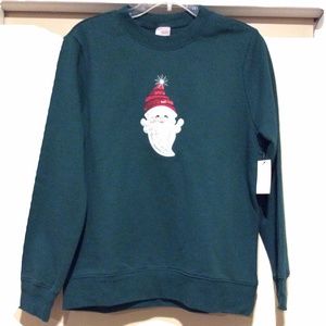 NWT Holiday editions Santa Claus bling sweatshirt